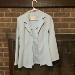 Light blue suit jacket
